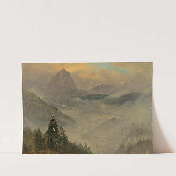 The Hochkalter, near Berchtesgaden (1868) by Frederic Edwin Church