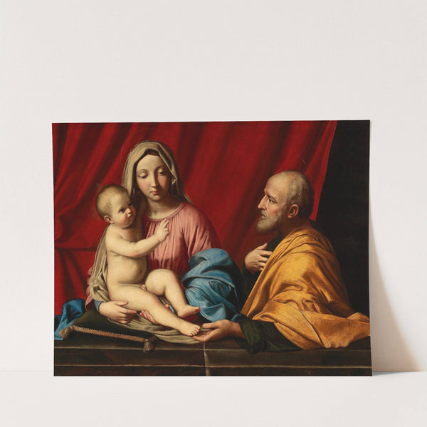 The Holy Family by Giovanni Battista Salvi da Sassoferrato