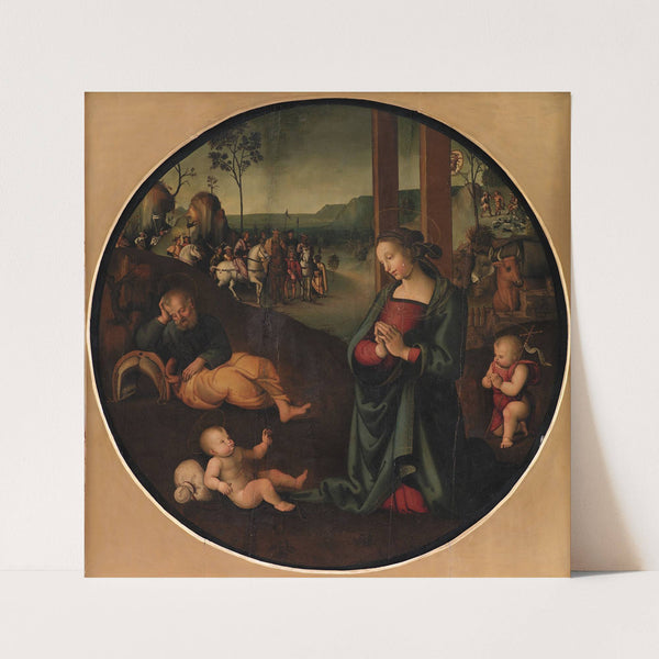 The Holy Family (1465 – 1523) by Pietro Perugino