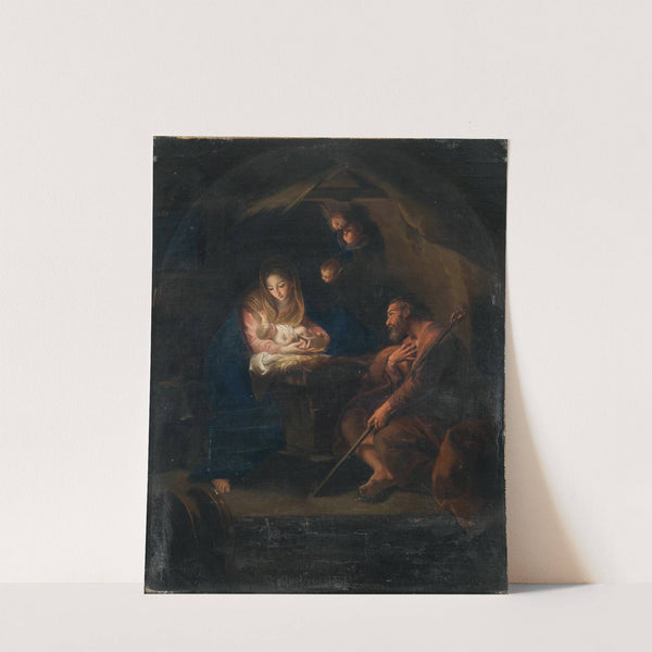 The Holy Family by Circle Of Pompeo Batoni