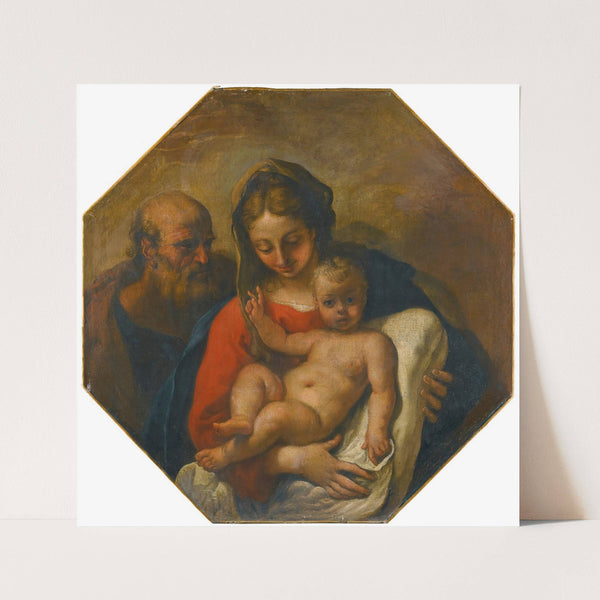 The Holy Family by Sebastiano Ricci