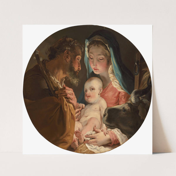 The Holy Family by Gaetano Gandolfi
