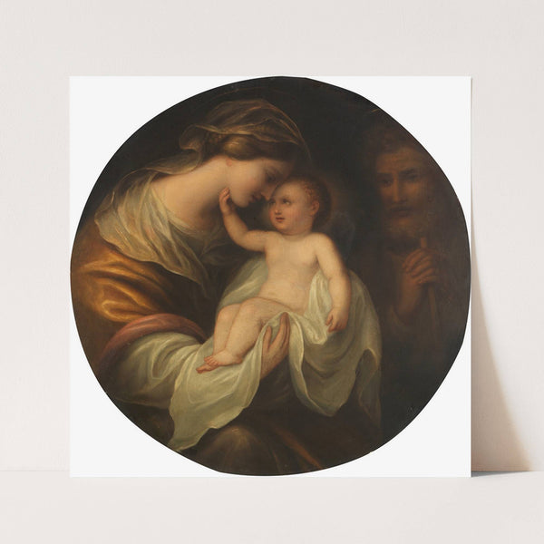 The holy family by Edward Von Heuss