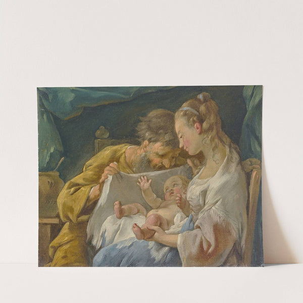 The Holy Family by Nöel Hallé