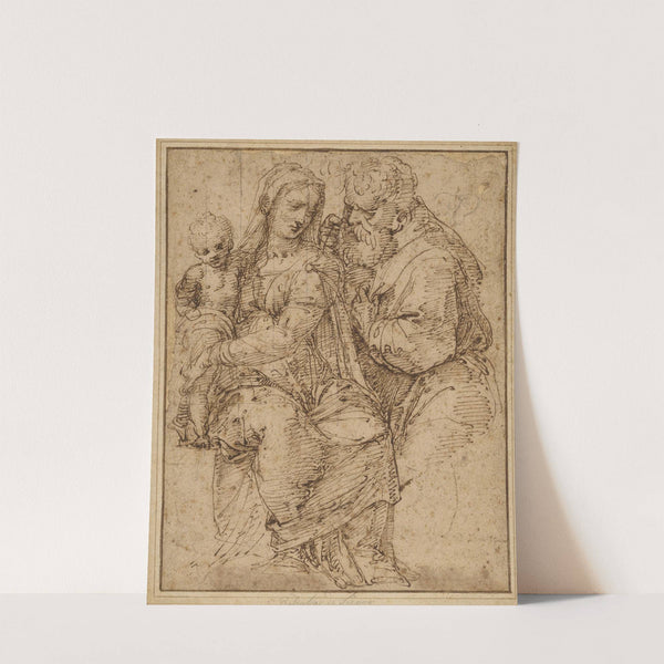 The Holy Family (1515) by Baldassare Peruzzi