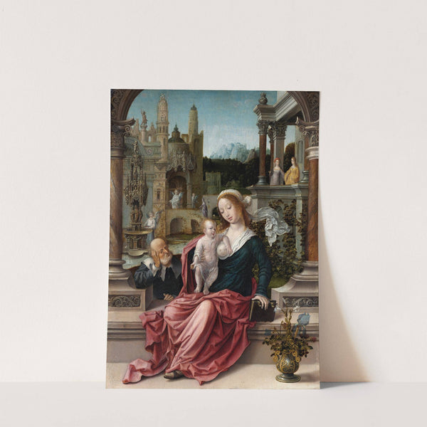 The Holy Family by Jan Gossaert