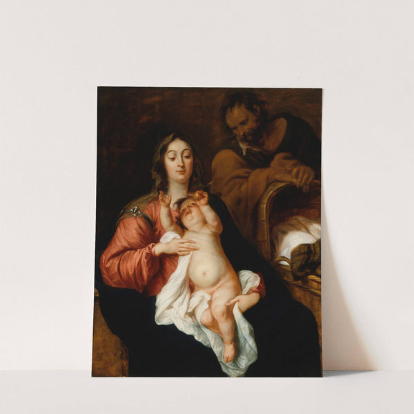 The Holy Family by Thomas Willeboirts Bosschaert