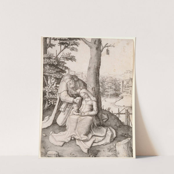 The Holy Family by Lucas Van Leyden