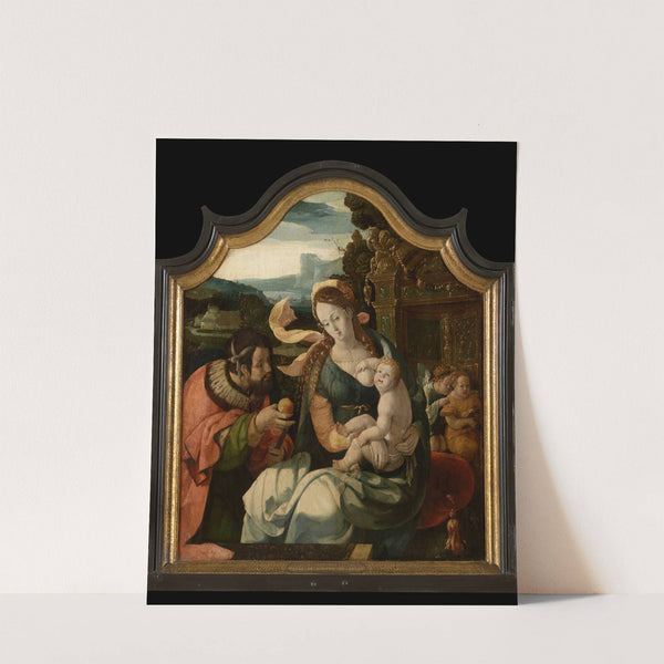 The Holy Family by Aertgen Claesz van Leyden