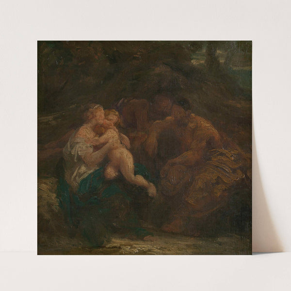 The Holy Family by Francisque Millet