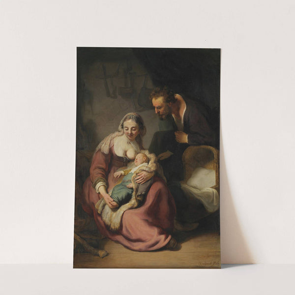 The Holy Family by Rembrandt van Rijn