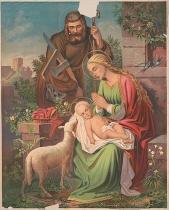The holy family (1884)