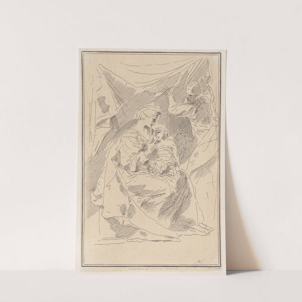 The Holy Family (1775) by Giuseppe Canale