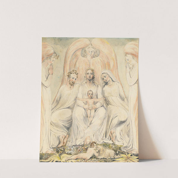 The Holy Family (also known as Christ in the Lap of Truth) (c. 1805) by William Blake