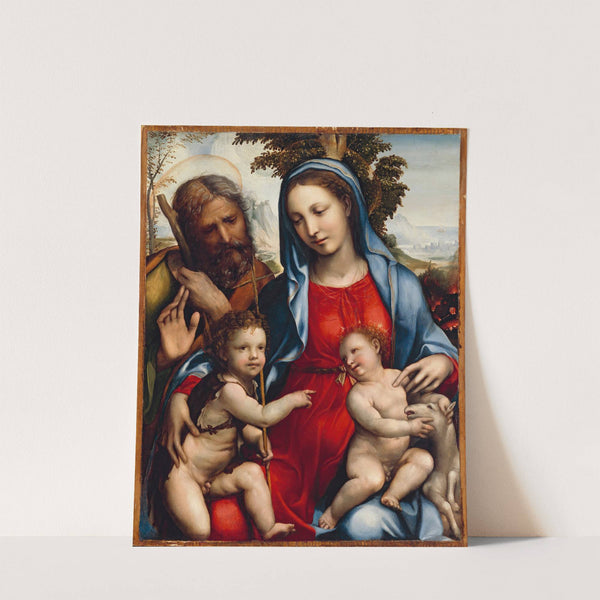 The Holy Family and St. John by Sodoma