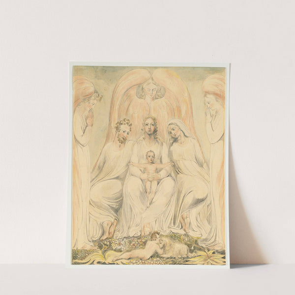 The Holy Family (Christ in the Lap of Truth) (c. 1805) by William Blake