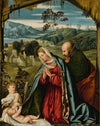 The Holy Family in a landscape