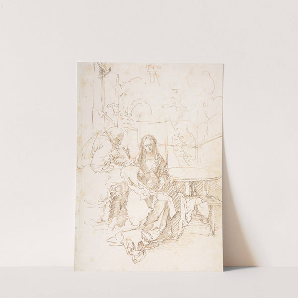 The Holy Family in an Enclosed Garden (1512) by Albrecht Dürer