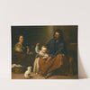 The Holy Family In An Interior by Bartolomé Estebán Murillo
