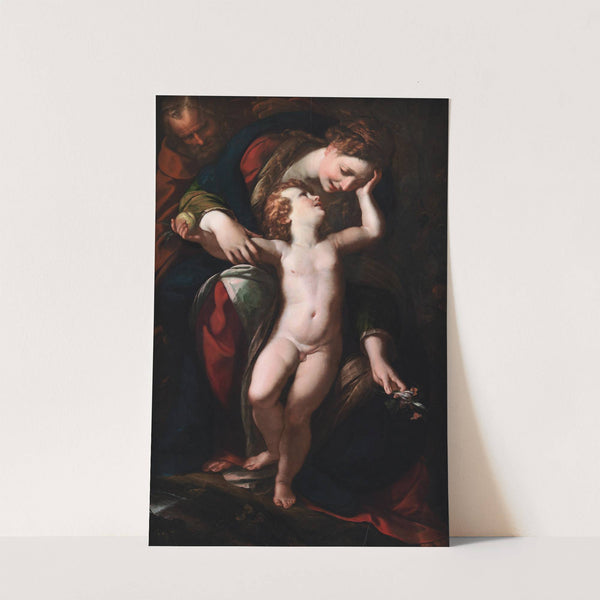 The Holy Family. The Rest on the Flight into Egypt (1613 – 1615) by Giulio Cesare Procaccini