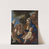 The Holy Family with Angels (ca. 1700) by Sebastiano Ricci