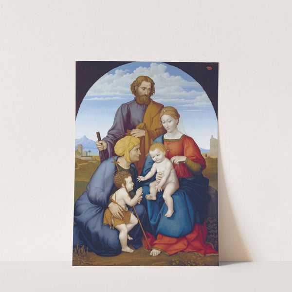 The Holy Family with Elizabeth and Saint John the Baptist as a Boy by Johann David Passavant