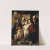 The Holy Family with Saint Anne and the Young Baptist and His Parents by Jacob Jordaens