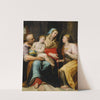 The holy family with Saint Catherine of Alexandria by Lorenzo Sabatini