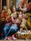 The Holy Family With Saint John The Baptist And An Angel