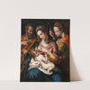 The Holy Family with St Catherine by Giulio Cesare Procaccini