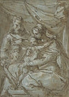 The Holy Family with the Infant Baptist