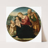 The Holy Family With The Infant Baptist In A Landscape by Sodoma