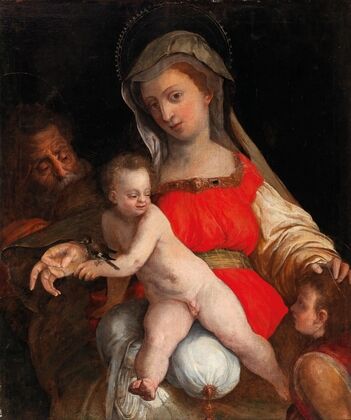 The Holy Family with the Infant Saint John the Baptist