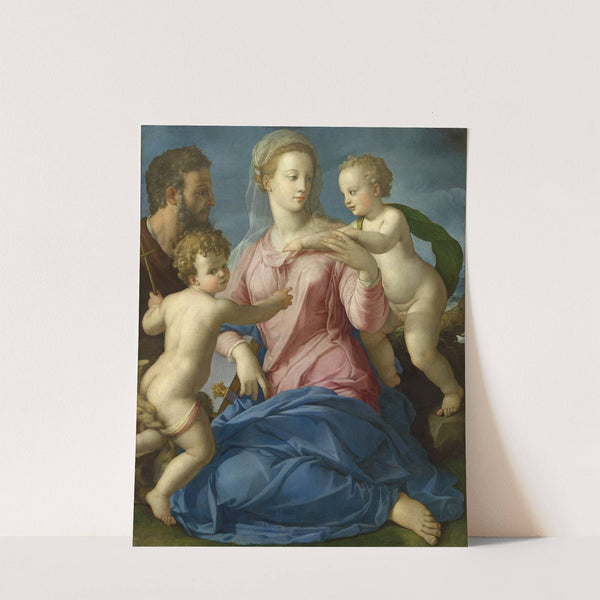 The Holy Family with the Infant Saint John the Baptist (1540s) by Agnolo Bronzino