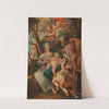 The Holy Family with the Infant Saint John the Baptist and Angels by Balthasar Scabina de Rossa