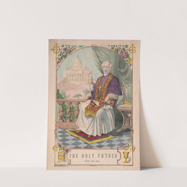 The Holy Father Pope Leo XIII (1878) by Haasis & Lubrecht