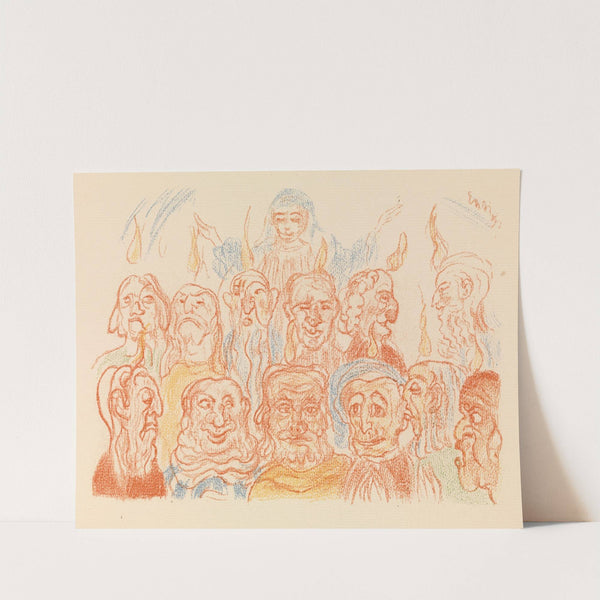 The Holy Ghost Enlightens the Apostles by James Ensor