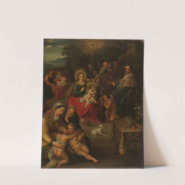 The Holy Kinship (1616) by Frans Francken the Younger