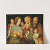 The Holy Kinship, Anna and Joachim with Maria Cleophas and her four sons by Vincent Sellaer