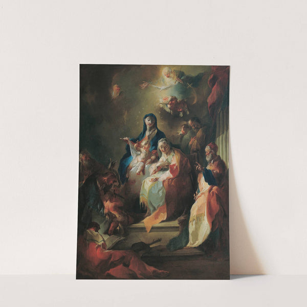The Holy Kinship (around 1755) by Franz Anton Maulbertsch