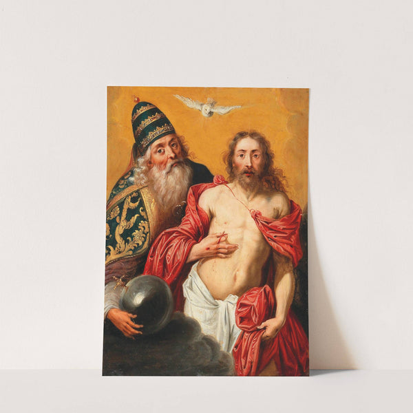 The Holy Trinity by Flemish School