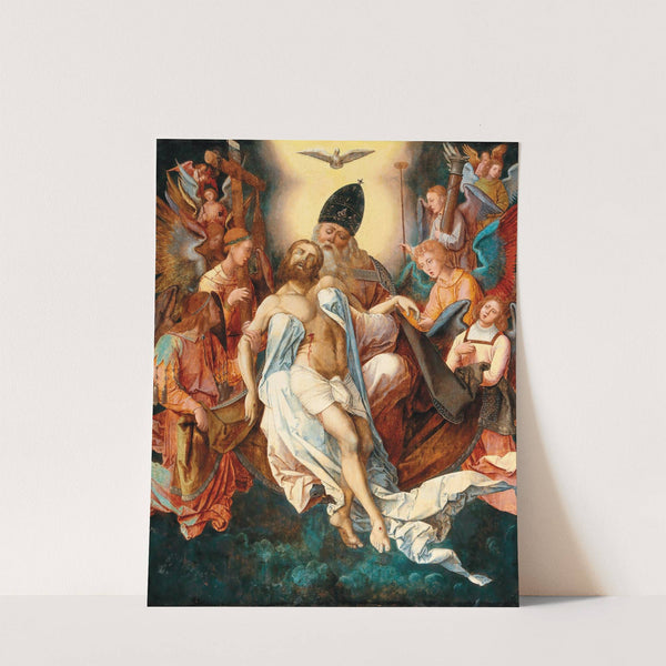 The Holy Trinity by Michiel Coxie