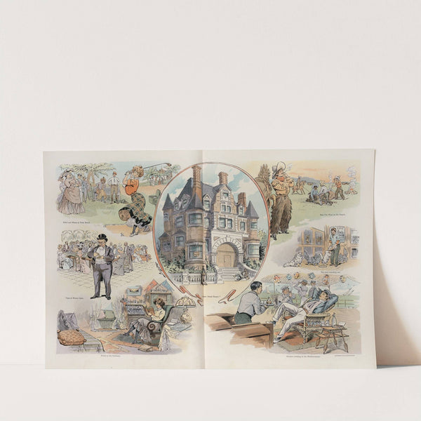 The home-life of the millionaire’s family (1903) by Samuel Ehrhart