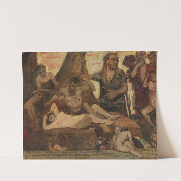 The Homeric Laughter (1919) by Lovis Corinth