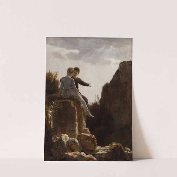 The Honeymoon (ca. 1875 – 1876) by Arnold Böcklin