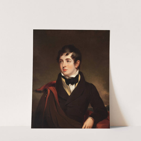 The Honorable Frederick Weddell Robinson, Son of the Third Lord Grantham by William Robinson