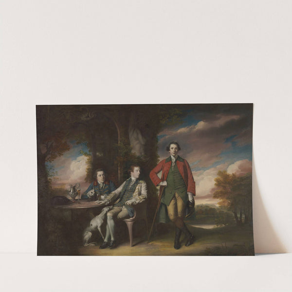 The Honorable Henry Fane (1739–1802) with Inigo Jones and Charles Blair (1761–66) by Sir Joshua Reynolds