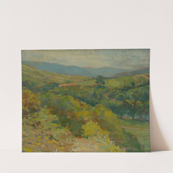 The Hornád Valley by Ťahanovce (1914–1915) by Ľudovít Čordák