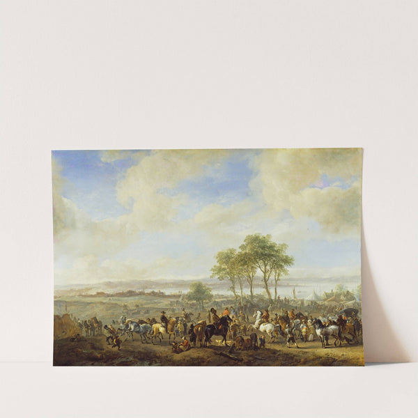 The Horse Fair by Philips Wouwerman