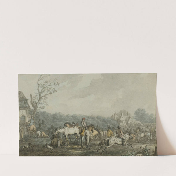 The Horse Fair (1787) by Jacques-François-Joseph Swebach